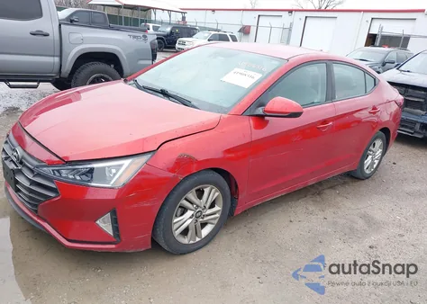 2020 Hyundai Elantra Sel из США, поврежденный, VIN 5NPD84LF6LH507770